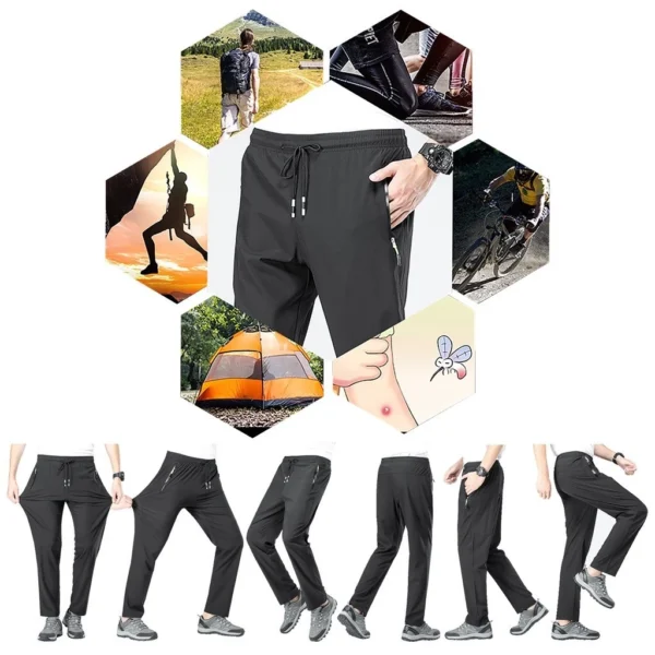 Elfs Active Running Pants - Celana Panjang Ringan Lari Jogging Marathon - Image 3