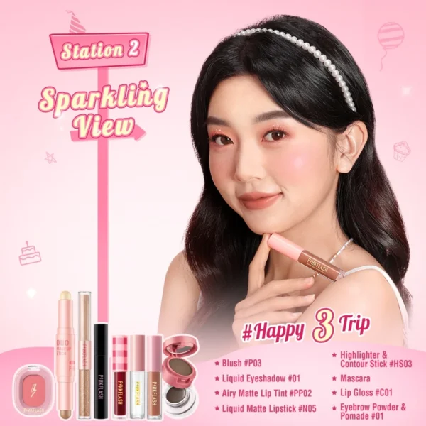 【Happy 3 Journey】PINKFLASH 3rd Anniversary 8PCS Makeup Sets Beauty Set Makeup kit Face Makeup - Image 7