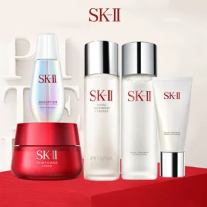 SK 2 SK II SK-II skincare skisetelan set 5 pieces klasik CleanserFacial TreatmentEssenceSkinpower Cream100gr