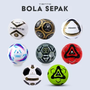 Tiento Bola Sepak Soccer Football To Go Ball Size 5 Include Pentil