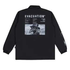 Dobujack Coach Jacket Evacuation Black