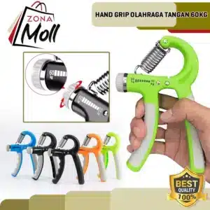 ZM HANDGRIP ADJUSTABLE 5-60KG GRIP TANGAN ALAT LATIHAN OTOT LENGAN