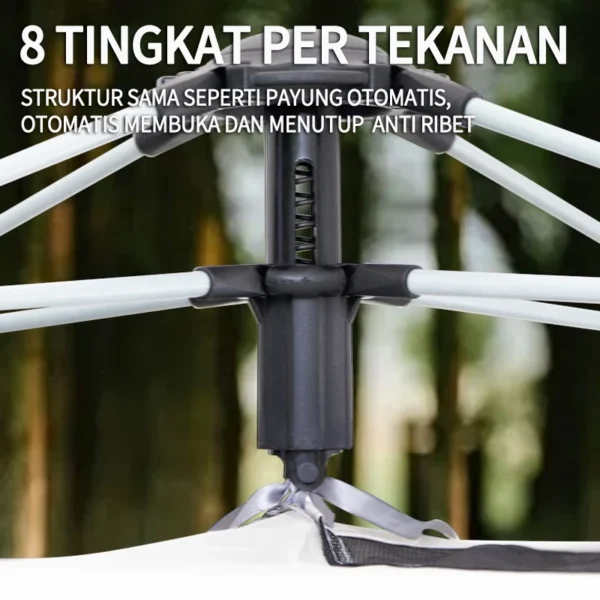 EBUY Tenda Camping Kapasitas 4-6 Orang Tenda Gunung Outdoor dan Indoor Tenda Otomatis - Image 10