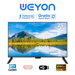 Weyon tv digital 24 inch FHD tv led 21 inch Televisi(Model TCLG-W21/22/24/25/27/30inch)[Garansi 1 Tahun]