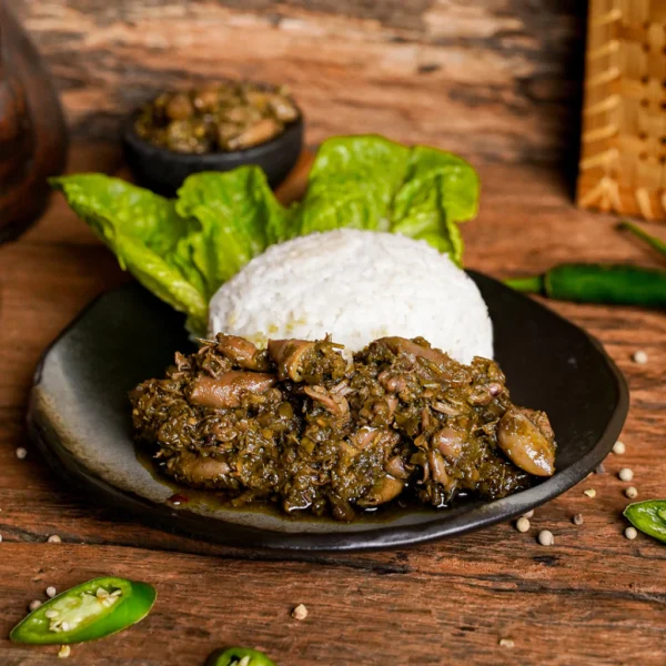 Oelek Cumi Cabe Ijo Oelek / Lauk Cumi Cabai ijo / Lauk Siap Saji - Image 3