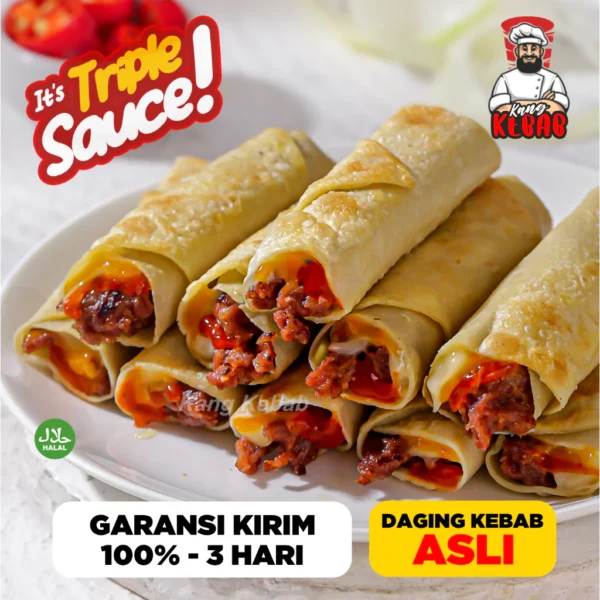 KANG KEBAB MINI ISI 10 AUTHENTIC TURKI CEMILAN FROZEN - Image 4