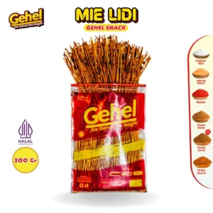 Gehel Mie Lidi 200gr – Makanan Ringan (Grosir)