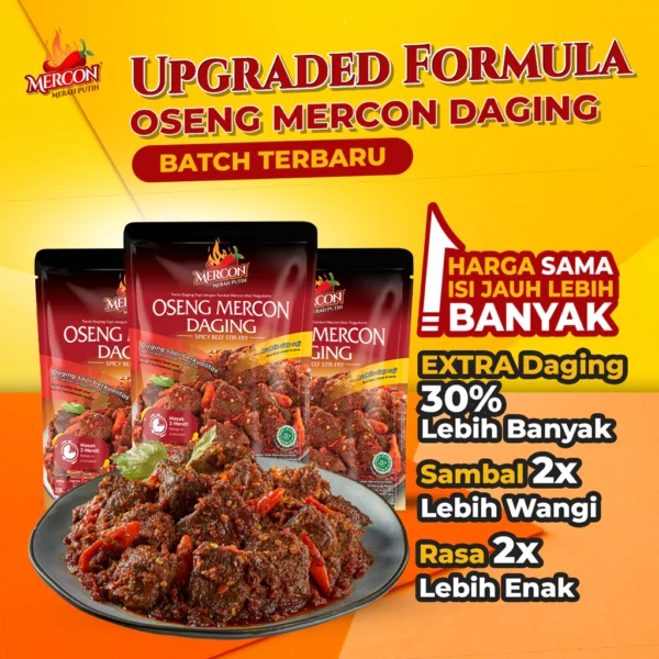 Mercon Merah Putih - Satuan || Oseng Mercon Daging - Image 7