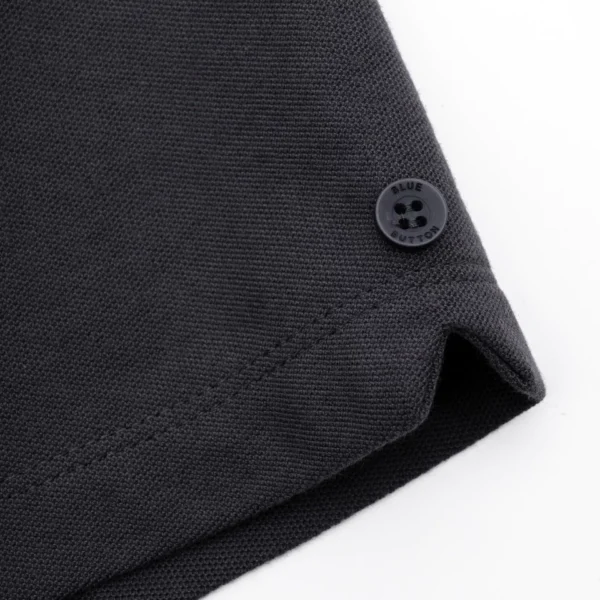 BlueButton Polo Shirt Dark Grey - Image 2