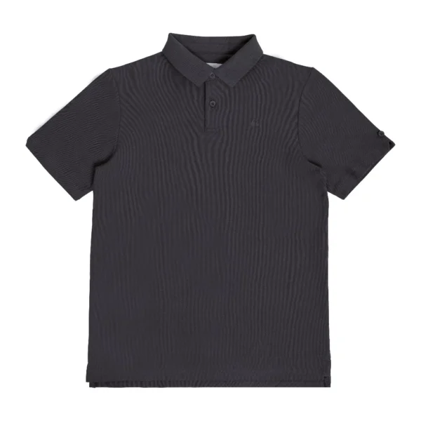 BlueButton Polo Shirt Dark Grey - Image 3