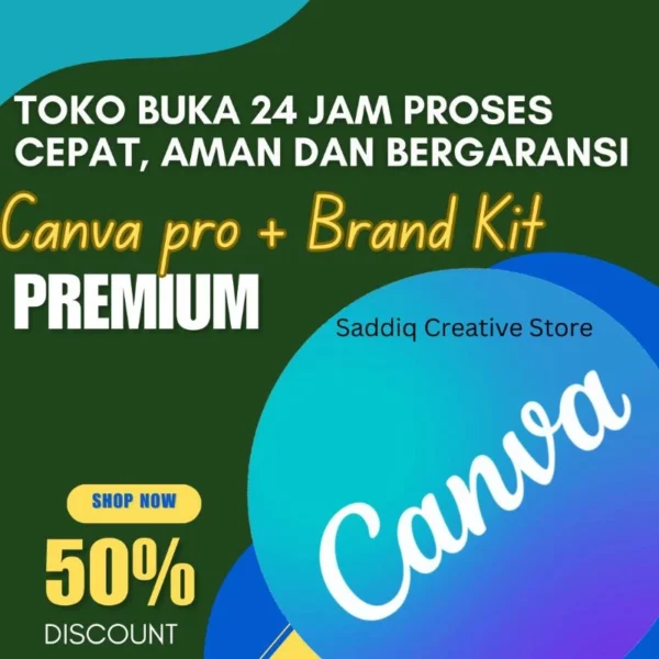 CANVA PRO 1 TAHUN FULL GARANSI UNTUK DESAIN PROMOSI, LOGO, EDITING, KONTEN SOSMED,POSTER DLL - Image 4