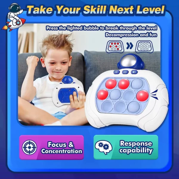 (999 Level New) Pop it Push Bubble Game POP IT GAME POP IT ELEKTRONIK - Image 4