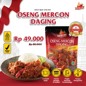 Mercon Merah Putih – Satuan || Oseng Mercon Daging