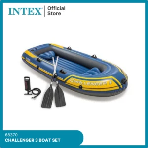 INTEX Challenger 3 Boat Set 68370