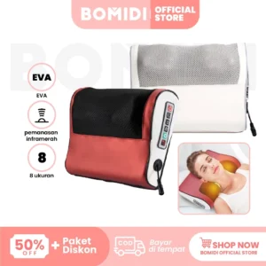 BOMIDI MP1 Mijia Bantal Pijat 8 Bola Massage Pillow Bantal Pijat Leher Punggung Portable Car And Home /ijat Bahu Dan Tulang Belakang