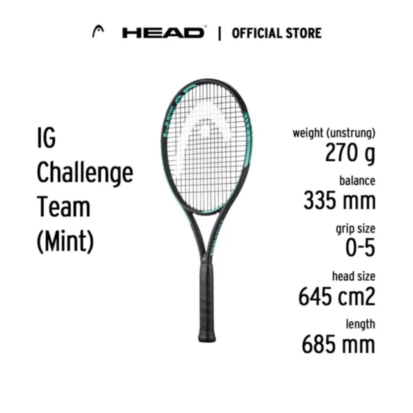 HEAD Racket IG Challenge SC20 2024 (Adult) FREE Cover Bag - Raket Tennis Include Senar - Image 9