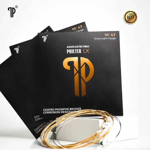 Senar Gitar Akustik String Anti Karat PHILTER ORIGINAL Phospor Bronze Coated Corrosion Resistant - Image 6