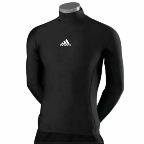 Manset Baju Pria Baselayer Kerah Tinggi-Manset Kaos Heatgear Pria Anti Keringat-Manset Tangan Olahraga Anti Slip - Image 5