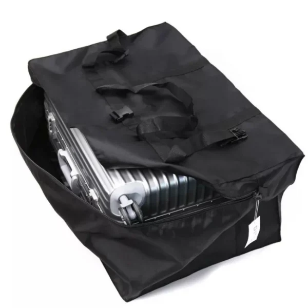 Tas Travel Jumbo / Tas Pakaian Besar murah / Travel bag Large capacity / tas koper - Hitam - Image 2