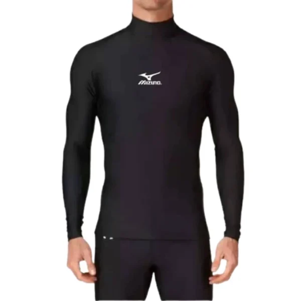 Manset Baju Pria Baselayer Kerah Tinggi-Manset Kaos Heatgear Pria Anti Keringat-Manset Tangan Olahraga Anti Slip - Image 2