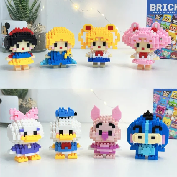LOZTOYS DIY Bricks Mini Toys Model Kartun Building Blok Nano Block Kartun Mainan Balok Susun - Image 10