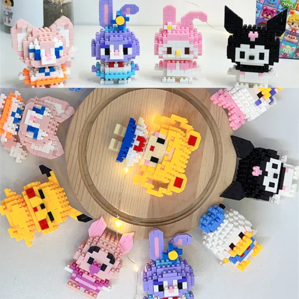 LOZTOYS DIY Bricks Mini Toys Model Kartun Building Blok Nano Block Kartun Mainan Balok Susun - Image 9