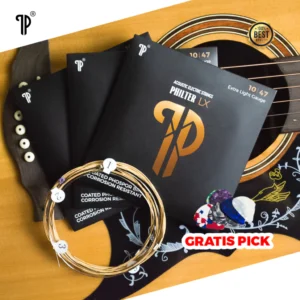 Senar Gitar Akustik String Anti Karat PHILTER ORIGINAL Phospor Bronze Coated Corrosion Resistant