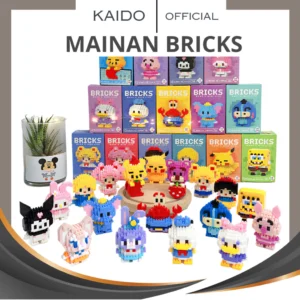 TERMURAH Mainan Bricks Karakter Anak Permainan Blok Mainan Anak Permainan Bricks Anak MINI Balok Susun DIY Susun Blok Bangunan