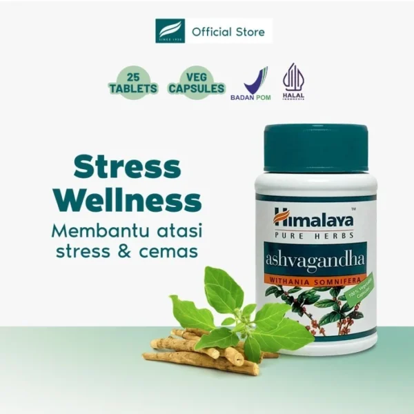 Buy 1 Get 1 | Himalaya Ashwaganda 60 Kapsul - Bantu Atasi Stress dan Anxiety - Image 9