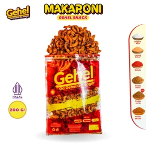 Gehel Makaroni 200gr – Makanan Ringan (Grosir)