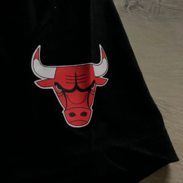 Kaos Pria Chicago Bulls T-shirt Baju Kaos Distro Lengan Pendek Atasan Pria Wanita - Image 8