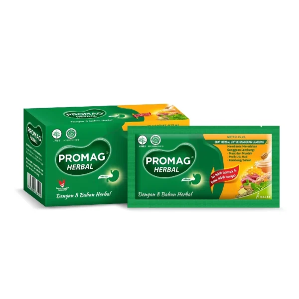 Promag Obat Herbal Untuk Gangguan Lambung Box @ 6 Sachet - Image 6