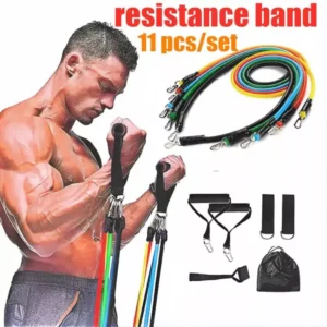 Tali Resistance pembantu Fitness 11 in1 gym Yoga power pilates speeds 24-10 Resistance bands