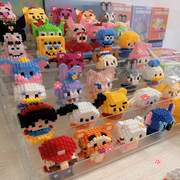 LOZTOYS DIY Bricks Mini Toys Model Kartun Building Blok Nano Block Kartun Mainan Balok Susun - Image 3