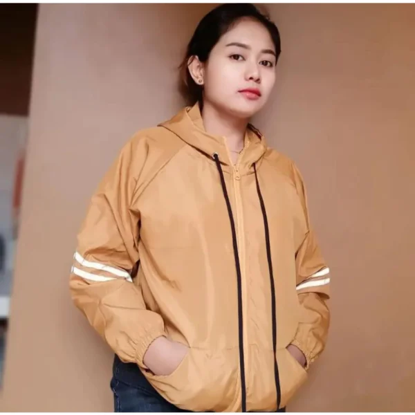 HRL ALFAN - Turbo Jaket Parasut Olahraga Wanita Casual Sport - Image 4