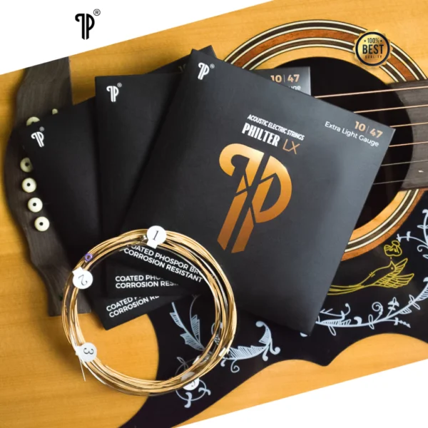 Senar Gitar Akustik String Anti Karat PHILTER ORIGINAL Phospor Bronze Coated Corrosion Resistant - Image 5