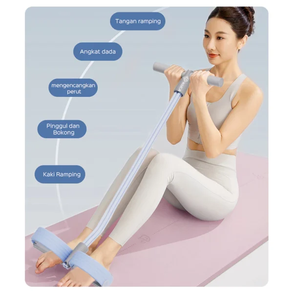 KUCA Tummy Trimmer /Soft Body Trimmer/ Alat Pengecil Perut/ Alat Fitness - Image 7