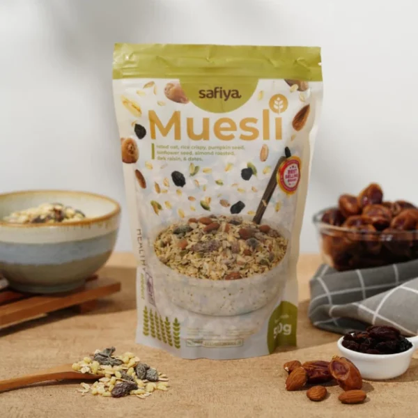 Safiya Muesli Fruit & Seed 1 Kg Sereal Sehat Original Diet - Image 9