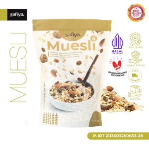 Safiya Muesli Fruit & Seed 1 Kg Sereal Sehat Original Diet