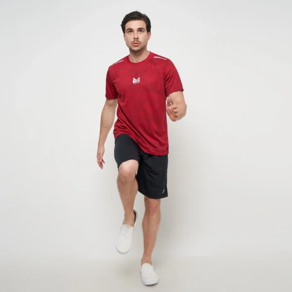 Monexo - Baju Kaos Olahraga Lari Running Gym Fitness Sepeda Senam Quick Dry Fit Active Pria MN01