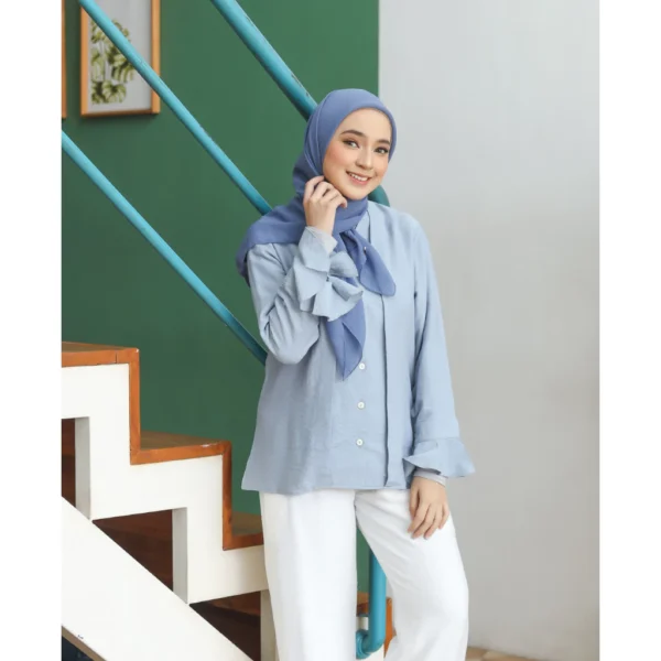 100k Get 5 Bella Square Umama Kerudung Polos Hijab Segi Empat (Warna Cantik) - Image 3