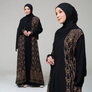 Zenira Official – Gamis Syahira || Dress Maxy Gamis Wanita Lebaran Terbaru 2025