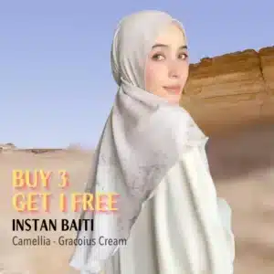 [BUY3 GET1 FREE Polos] HIRA Instan Baiti Hijabwanitacantik Bergo Camellia Fresia Hijab Hamidah