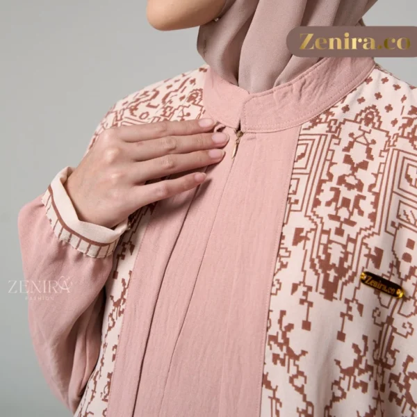 Zenira Official - Gamis Syahira || Dress Maxy Gamis Wanita Lebaran Terbaru 2025 - Image 6