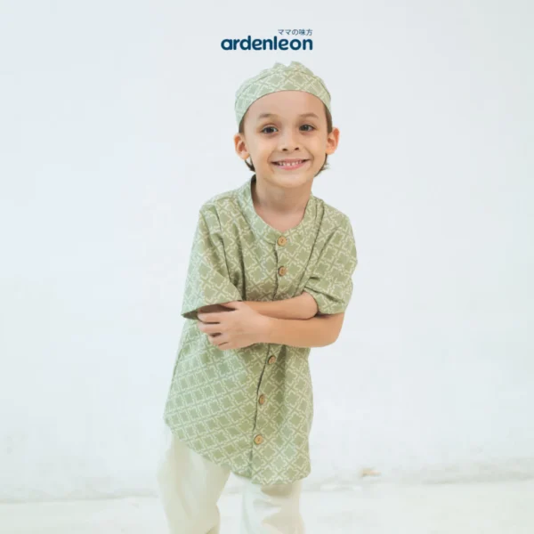 ARDENLEON Setelan Koko Anak Raya Aksa Koko Set - Image 5