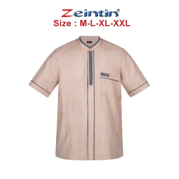 Zeintin - Baju Koko Pria Dewasa Koko Pria Terbaru Lengan Pendek Katun Toyobo Best Quality AT - Image 6