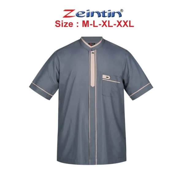 Zeintin - Baju Koko Pria Dewasa Koko Pria Terbaru Lengan Pendek Katun Toyobo Best Quality AT - Image 7