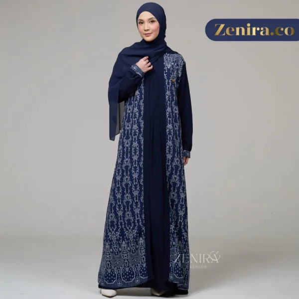 Zenira Official - Gamis Syahira || Dress Maxy Gamis Wanita Lebaran Terbaru 2025 - Image 8