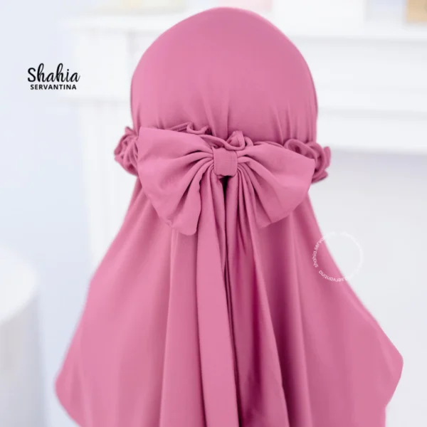 Shahia Servantina - [SATU SET JILBAB] Yara Dress Gamis Anak Perempuan - Image 7