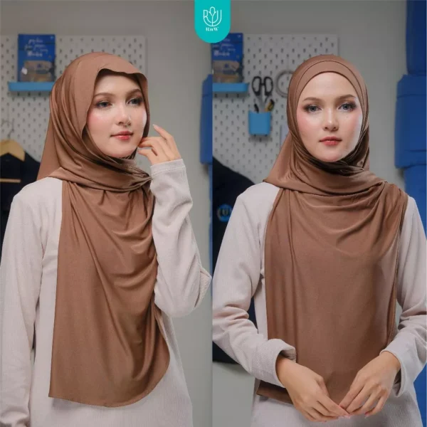 RnW Starla Shawl - Hijab Pashmina Meleyot Inner Instan - Image 4